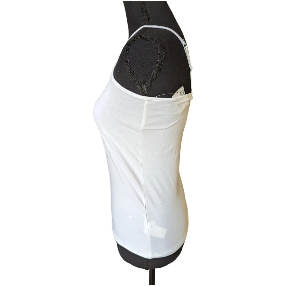 New Girls White Cami Tank Sz‎ Large